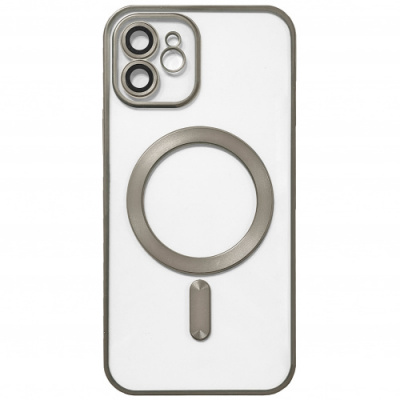 Прихід чохлів TPU Metallic Full Camera with Magsafe для Apple iPhone