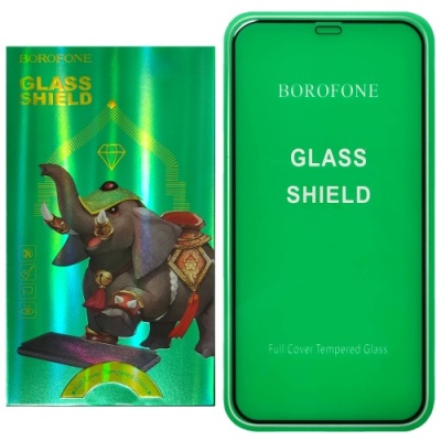 захисне скло borofone full glue для apple iphone xr/11 (чорний) 