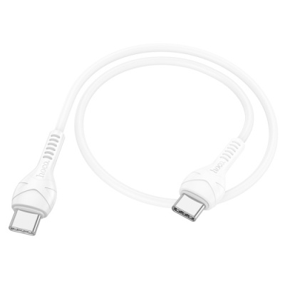 кабель hoco x37 cool power type-c - type-c 60w/3.0a/0.5m (білий) 