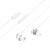навушники borofone bm90 lightning (bluetooth connection) (білий) 
