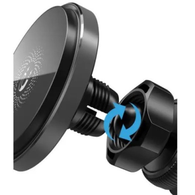 Автотримач XO CX015 Magnetic Wireless 15W (Чорний)