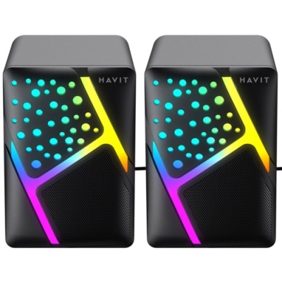 колонки havit hv-sk763 usb 6w rgb 