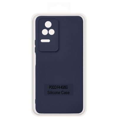 Купить чохол soft silicone case full для xiaomi poco f4 4g/5g (dark blue) онлайн