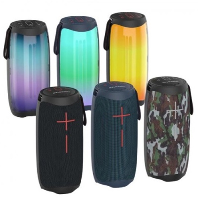 портативна колонка hopestar p40 led (синій) 