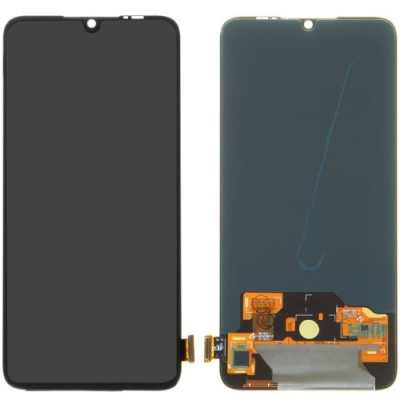 дисплей для xiaomi mi 9 lite (m1904f3bg) з чорним тачскріном (oled)