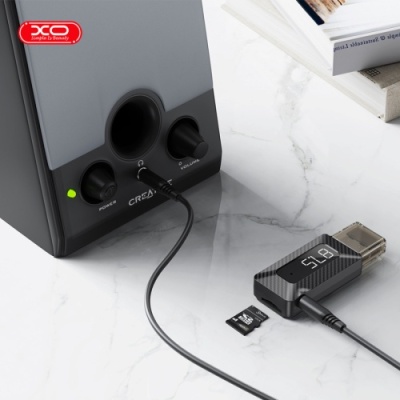 Bluetooth аудіо ресівер XO BCC16 (Чорний)