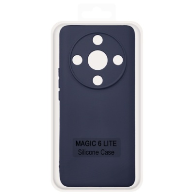 Купить чохол soft silicone case full для honor magic 6 lite (dark blue) онлайн