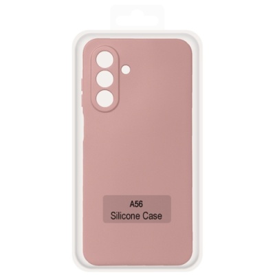 Купить чохол soft silicone case full для samsung a566 galaxy a56 5g (рожевий) онлайн