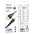 кабель borofone bx121 type-c - lightning pd27w/1m (чорний) 