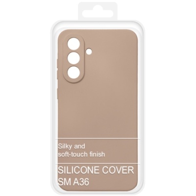Купить силіконовий чохол soft silicone case для samsung a366 galaxy a36 5g/samsung a376 galaxy a37 5g - pink sand онлайн
