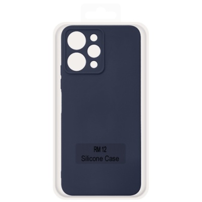 Купить чохол soft silicone case full для xiaomi redmi 12 (dark blue) онлайн