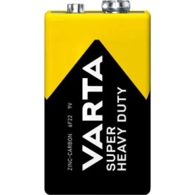 батарейка varta 9v krona super heavy duty (1шт) 