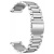 ремінець універсальний stainless steel для samsung/amazfit/xiaomi (22mm) (silver) 