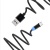 кабель skydolphin s59v magnetic usb - microusb 2.4a/1m (чорний) 