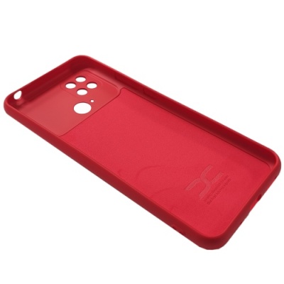 Купить силіконовий чохол soft silicone case для xiaomi poco c40 (червоний) онлайн