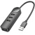 usb hub borofone dh5 erudite 4-in-1 (usb to usb3.0+usb2.0*3) 0.2m (чорний) 