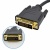 Перехідник DVI - VGA(F) (Чорний) 0.25m перехідник dvi - vga(f) (чорний) 0.25m