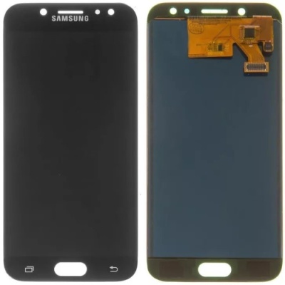 дисплей для samsung j530 galaxy j5 (2017) з чорним тачскріном (oled without logo)