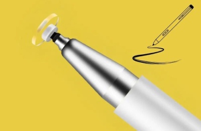 стилус xo st-07 3 in 1 touch-sensitive capacitor pen (білий) 