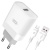 Мережевий Зарядний Пристрій XO L63 1USB/15W/QC3.0 + (USB - MicroUSB) (Бiлий) мережевий зарядний пристрій xo l63 1usb/15w/qc3.0 + (usb - microusb) (бiлий)