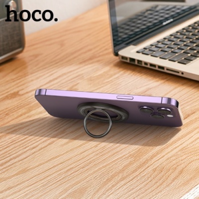 Купить кільце тримач hoco gh3 360 (чорний) онлайн