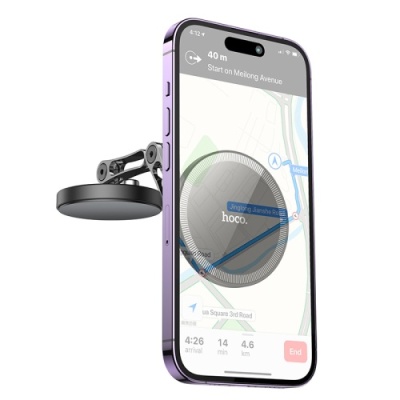Автотримач Hoco H50 Magnetic Ring (Сiрий)