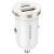 Автомобільний Зарядний Пристрій Borofone BZ22 1USB/18W/QC3.0 + 1Type-C/30W/PD (Бiлий)