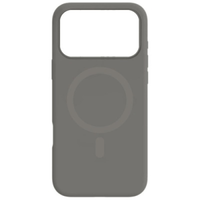 Купить чохол silicone case with magsafe для apple iphone 17 pro max (titanium grey) онлайн