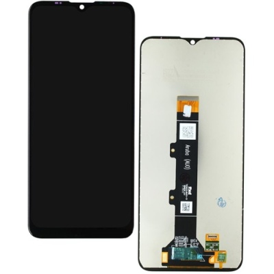дисплей для motorola xt2155-1, xt2155-3/xt2155 moto e20 з чорним тачскріном (original prc)