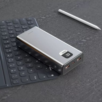 додаткова батарея power bank proove guardian pd20w+qc22.5w 20000mah (metal gray) 