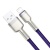 кабель baseus cafule metal usb - lightning 2.4a/1m (caljk-a05) (purple) 