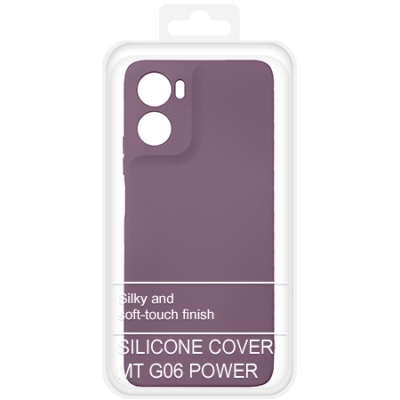 Купить чохол soft silicone case full для motorola g06 (лаванда) онлайн