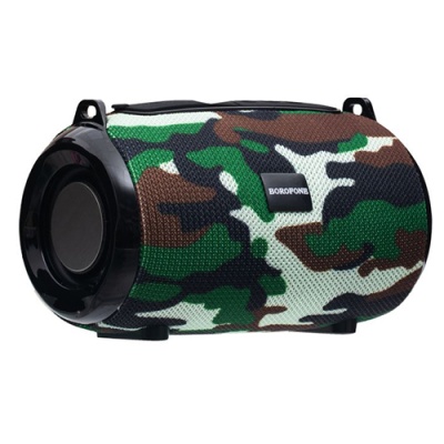 портативна колонка borofone br4 (камуфляж зелений) 