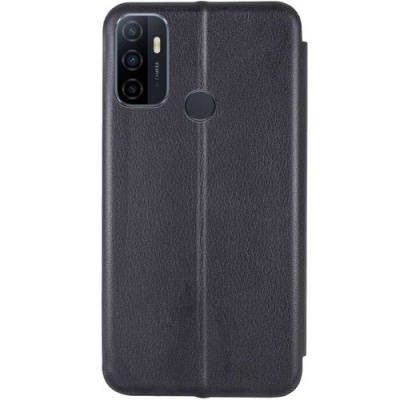 Купить чохол-книжка premium leather для oppo a53 (чорний) онлайн