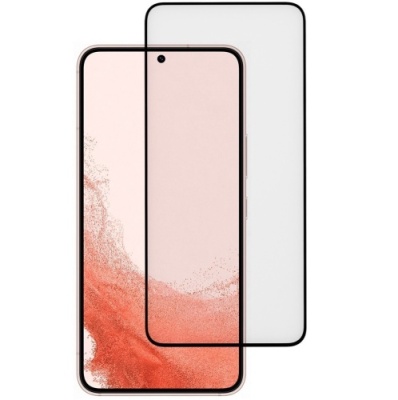 захисне скло glass 5d premium для samsung s901 galaxy s22 (чорний) 