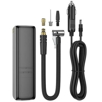 Автомобільний компресор Borofone FC1 (Чорно-сірий)