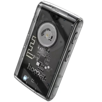 Bluetooth аудіо ресівер Hoco E66 (Чорний)