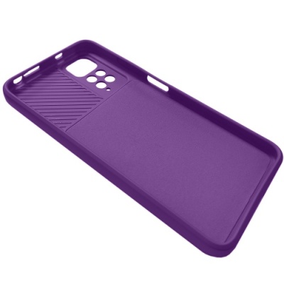 Купить силіконовий чохол soft tpu armor camshield для xiaomi redmi note 12s - violet онлайн