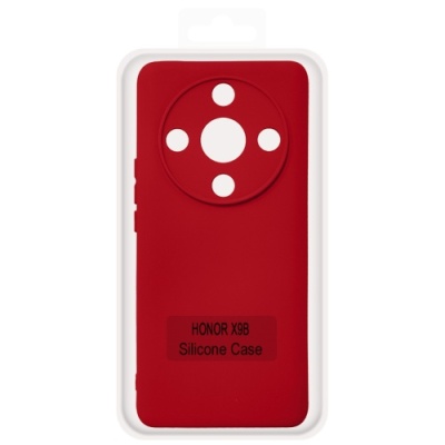 Купить чохол soft silicone case full для huawei honor x9b (red) онлайн