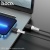 кабель hoco x82 silicone usb - lightning 2.4a/1m (чорний) 