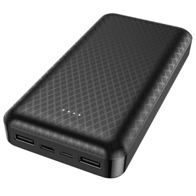 додаткова батарея power bank borofone bj33a creed 20000 mah (чорний) 