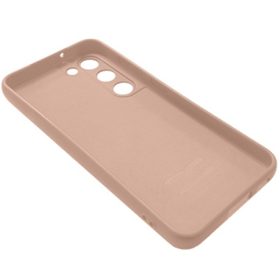 Купить силіконовий чохол soft silicone case для samsung s911 galaxy s23 - peach онлайн