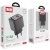 Мережевий Зарядний Пристрій Earldom ES-EU45L 1USB/18W/QC3.0 + (USB - Lightninig) (Чорний) мережевий зарядний пристрій earldom es-eu45l 1usb/18w/qc3.0 + (usb - lightninig) (чорний)