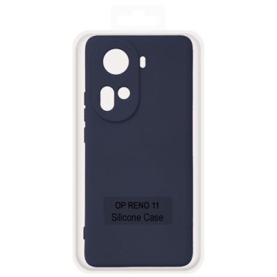 Купить чохол soft silicone case full для oppo reno 11 (dark blue) онлайн