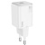 Мережевий Зарядний Пристрій Hoco N40 Mighty 1Type-C/20W/PD (Білий) мережевий зарядний пристрій hoco n40 mighty 1type-c/20w/pd (білий)