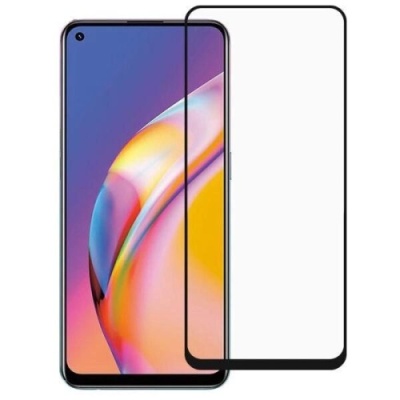 захисне скло ipaky для oppo reno 5 lite/ oppo a74 (чорний) 