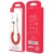 кабель aux skydolphin sr08 spring wire 3.5mm/1m (червоний) 