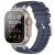 ремінець hoco wa35 для apple watch 1-11 (38/40/41mm) (grayish blue) 