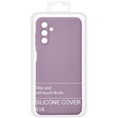 Купить силіконовий чохол soft silicone case для samsung a145 galaxy a14 4g/a146 galaxy a14 5g (лаванда) онлайн