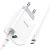 мережевий зарядний пристрій hoco c80a 1usb/18w/qc3.0 + 1type-c/20w/pd + (type-c - type-c) (білий) 